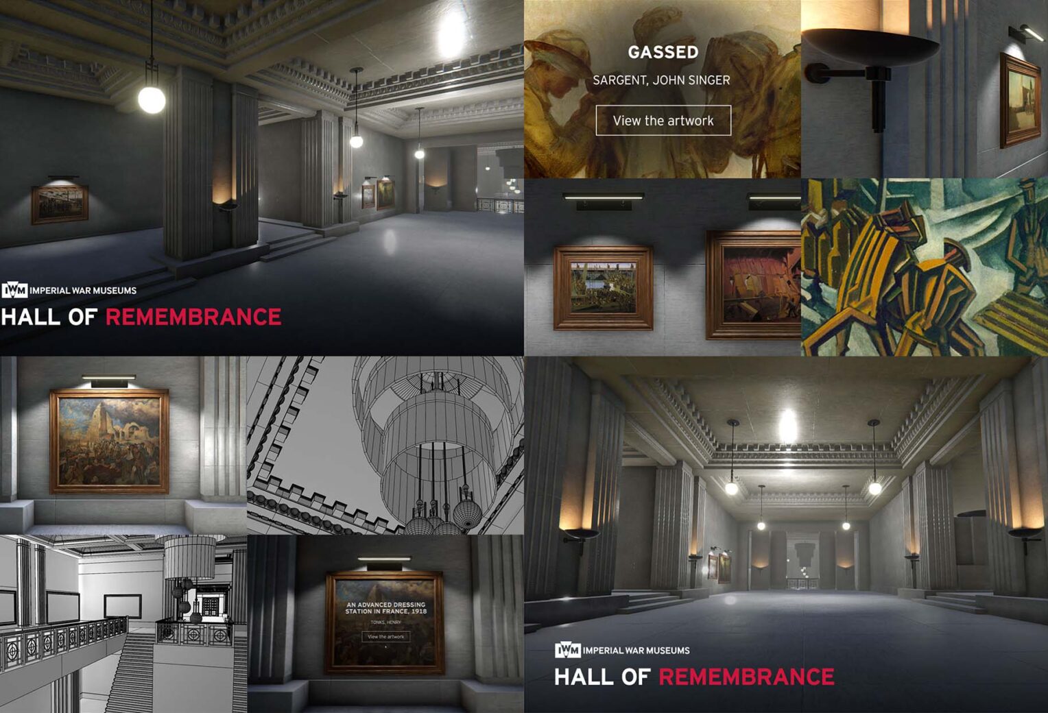 IWM Hall of Remembrance Virtual Platform